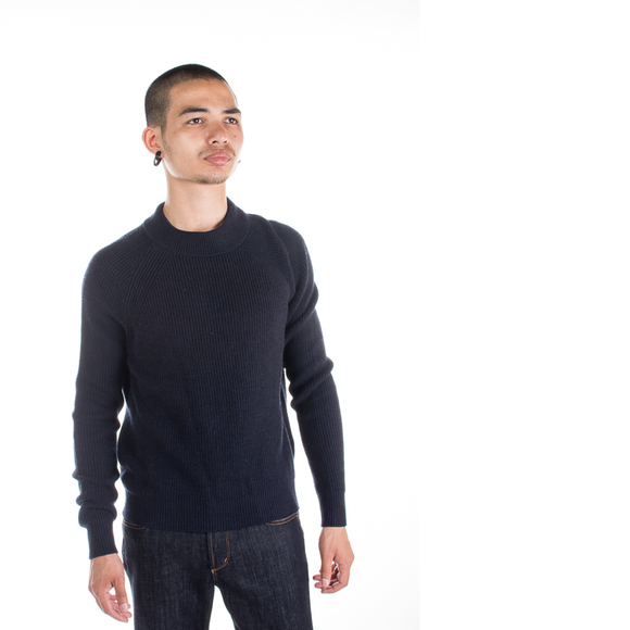 3.1 PHILLIP LIM NAVY BLUE KNIT SWEATERMENS SIZE L